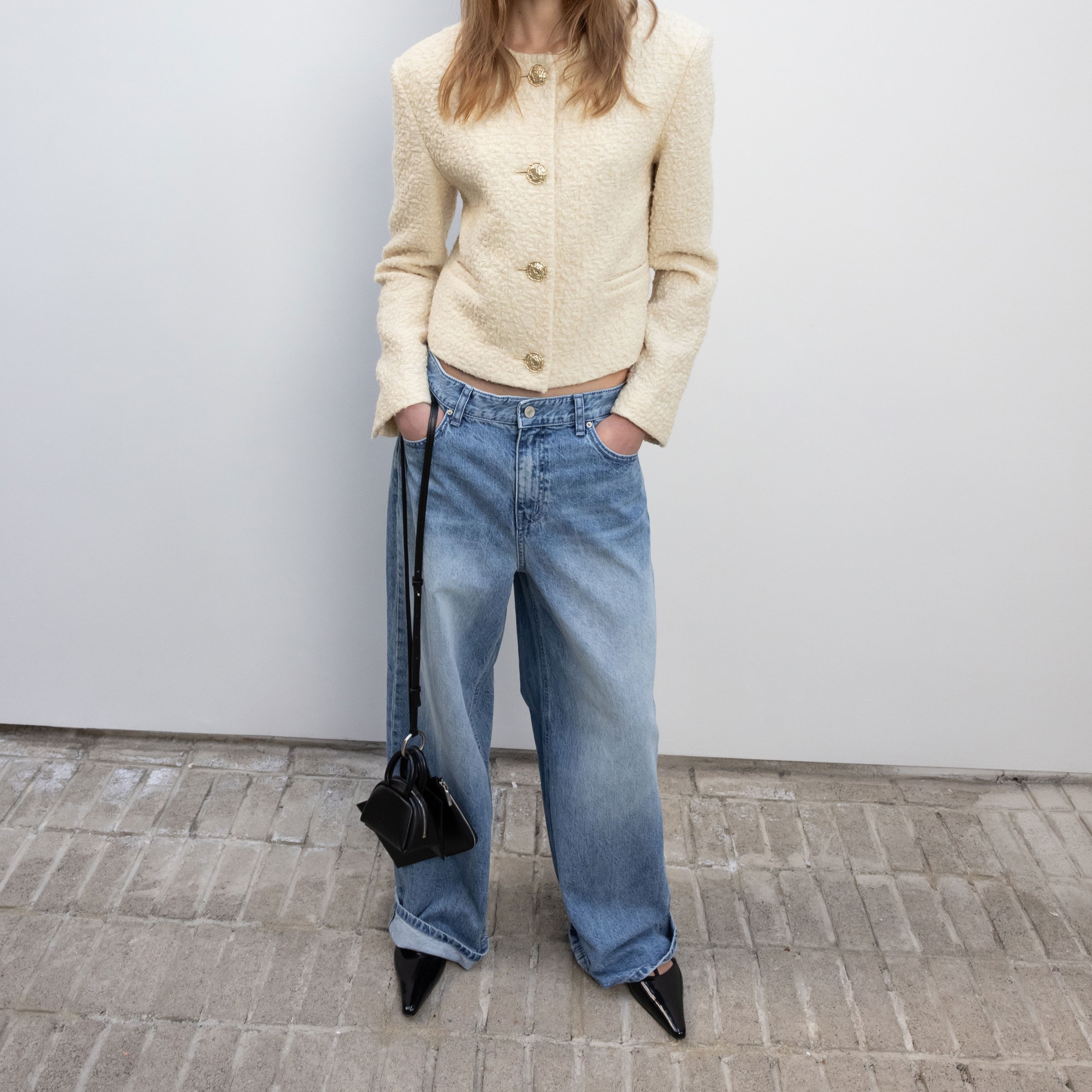 850 Loose Fit Denim Jeans | ファッション通販サイト NUGU