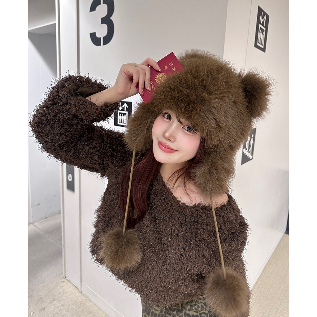 耳当て着きファーハット | ファッション通販サイト NUGU