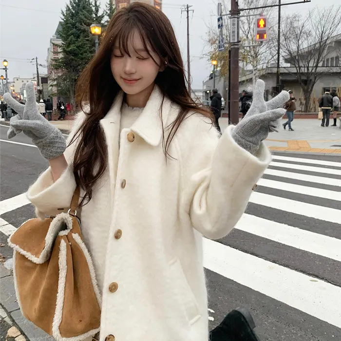 Snow White Half Balmacaan Coat | ファッション通販サイト NUGU