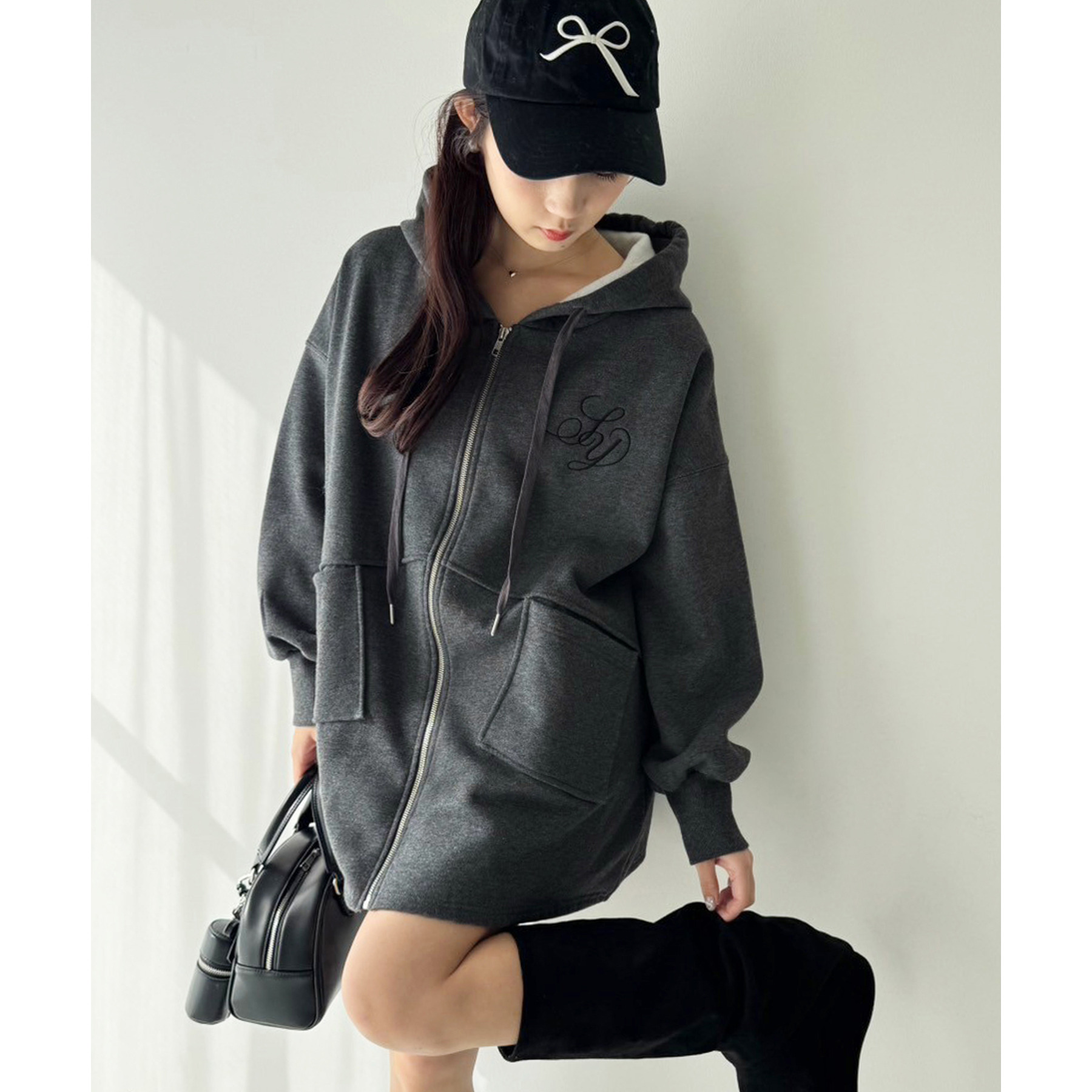 ビッグシルエットジップパーカー／裏毛 | ファッション通販サイト NUGU