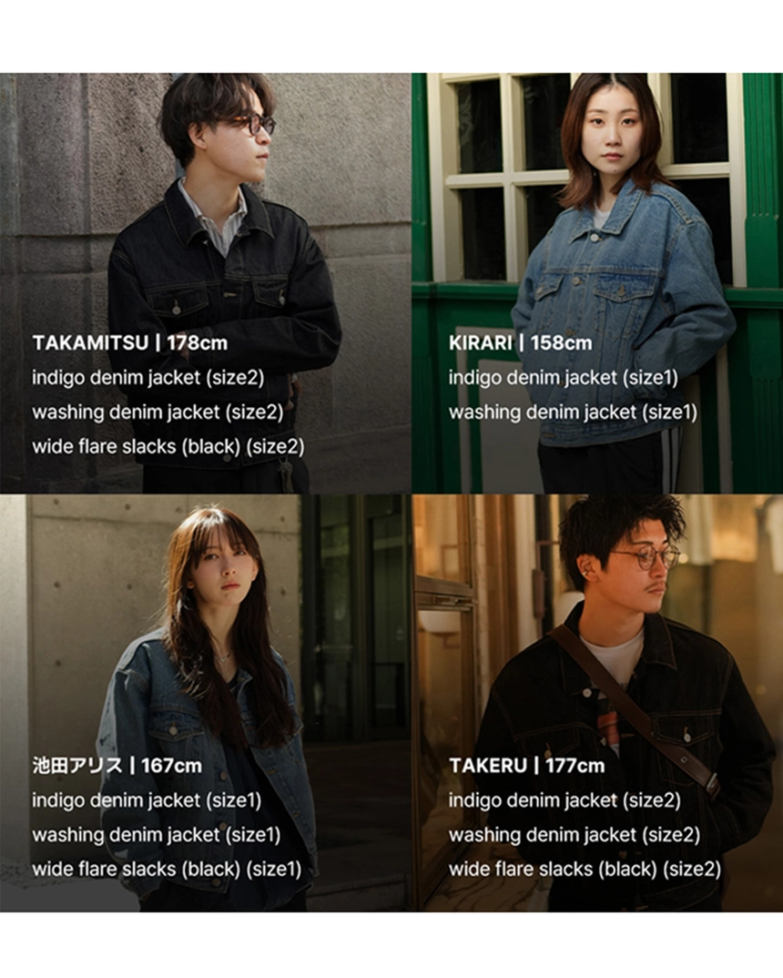 11回再販](ORIGINAL) インディゴデニムジャケット | ファッション通販