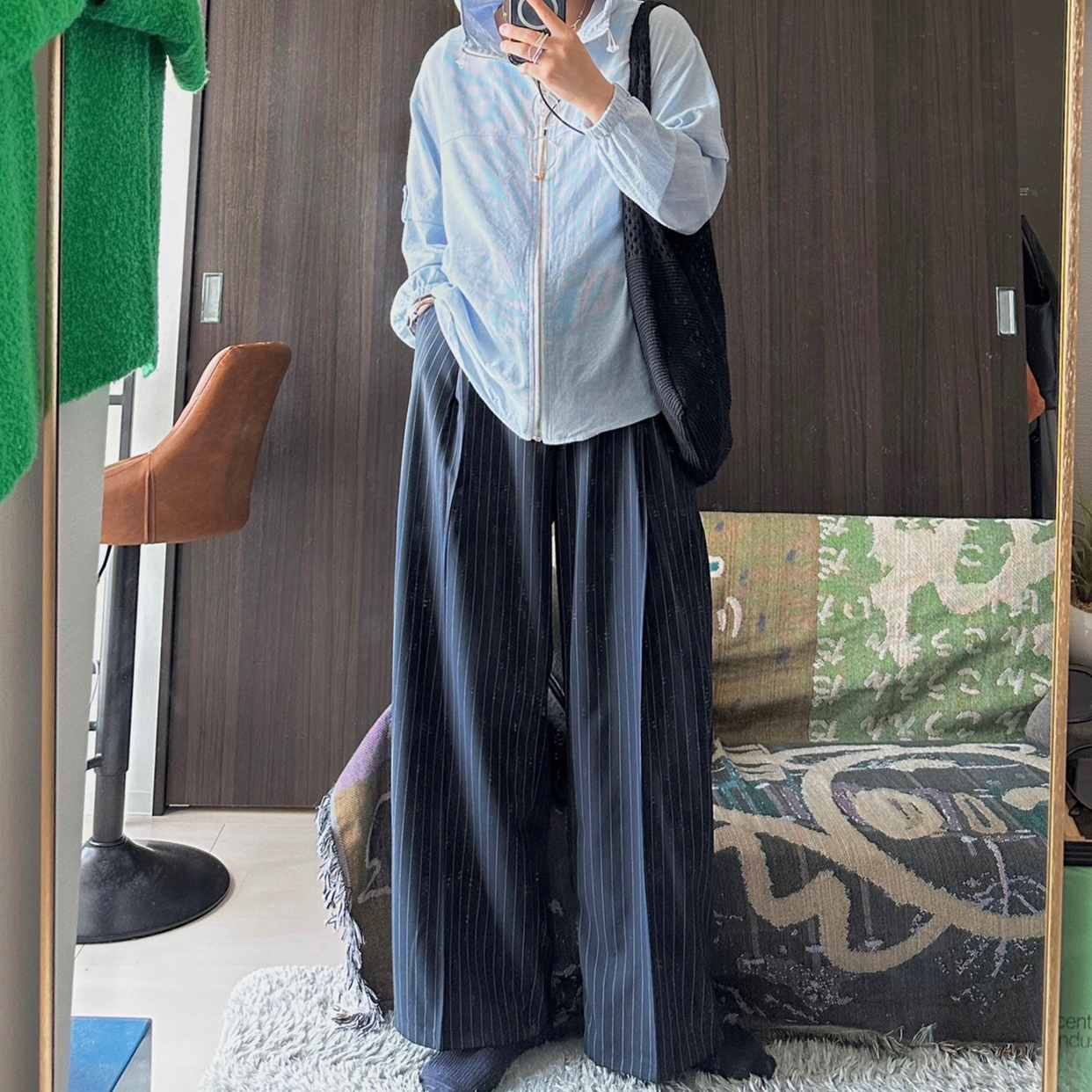 ローストライプスラックス | ファッション通販サイト NUGU