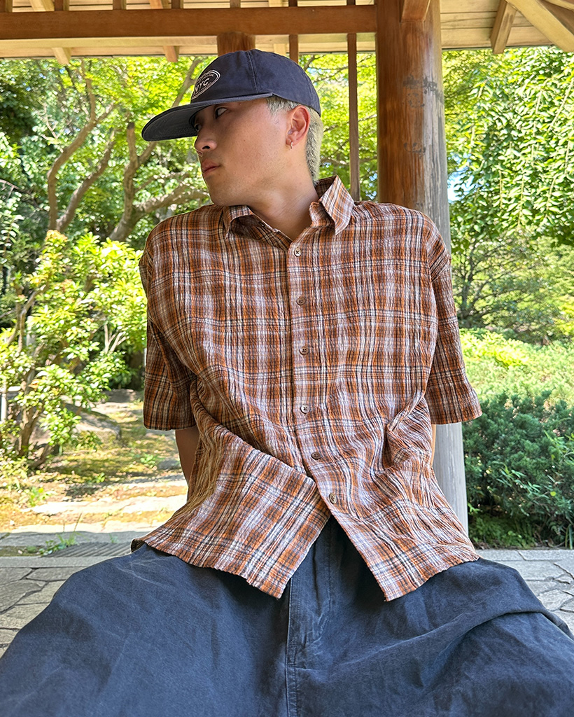 チェック柄半袖Tシャツ | ファッション通販サイト NUGU