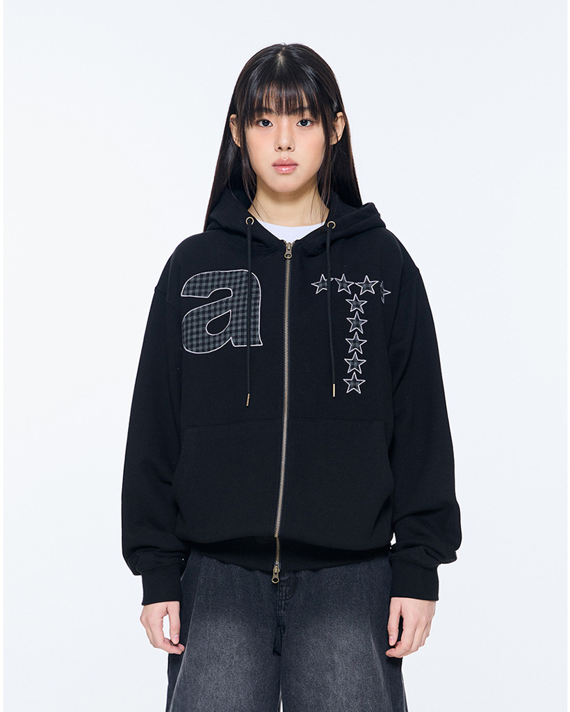 TCM at hooded zip-up (black) | ファッション通販サイト NUGU