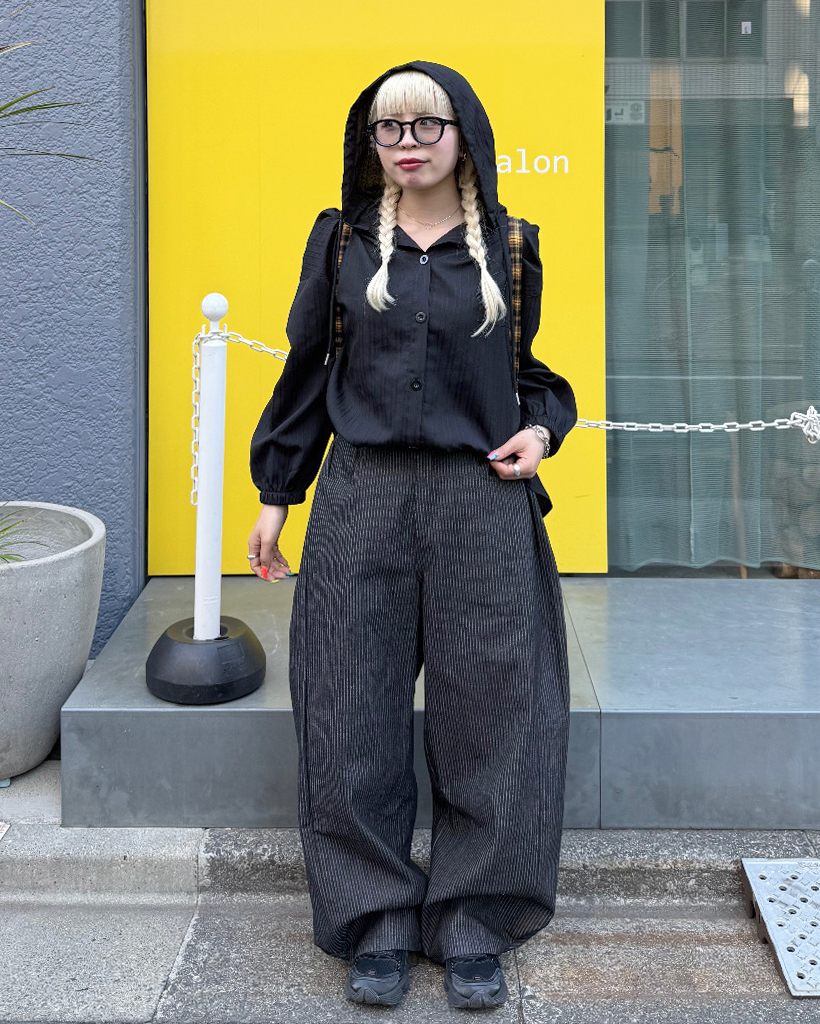 ストライプワイドデニムパンツ | ファッション通販サイト NUGU