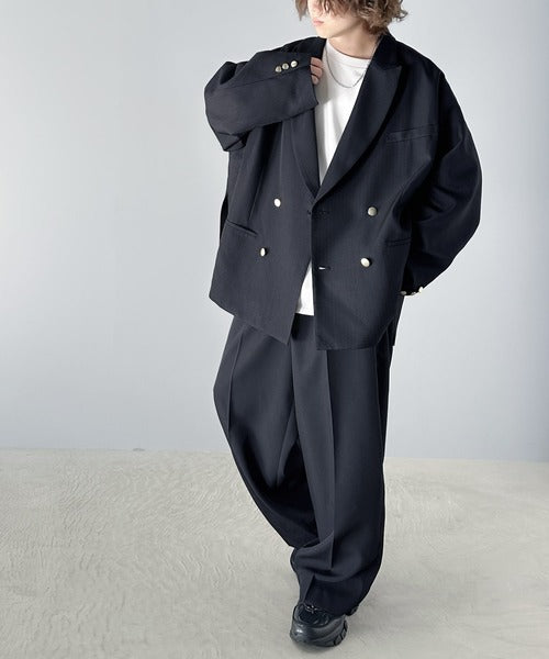 シーンレスに活躍。オーバーサイズダブルジャケット cm1260162