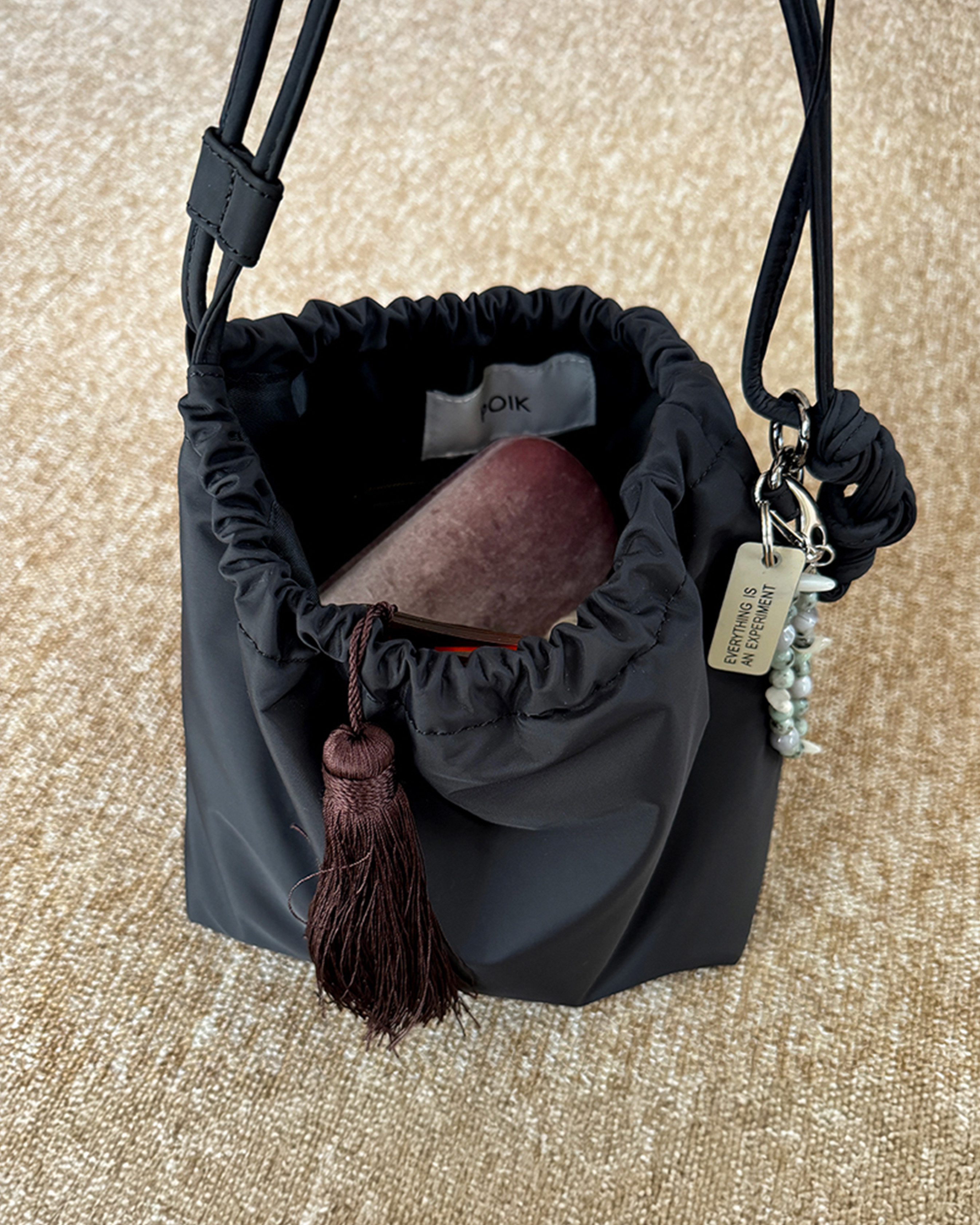 7回再販](ORIGINAL) ミディアムドローストリングショルダーバッグ