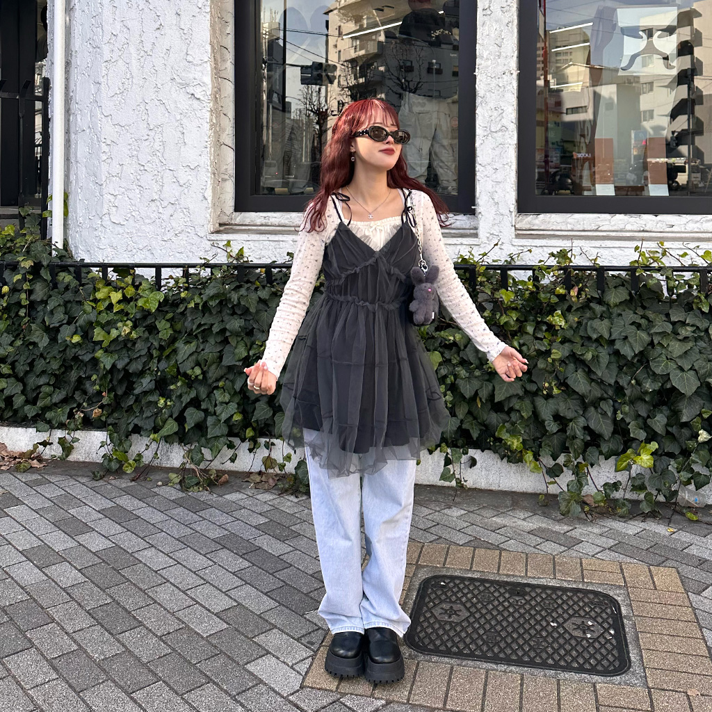 チュールミニワンピース | ファッション通販サイト NUGU