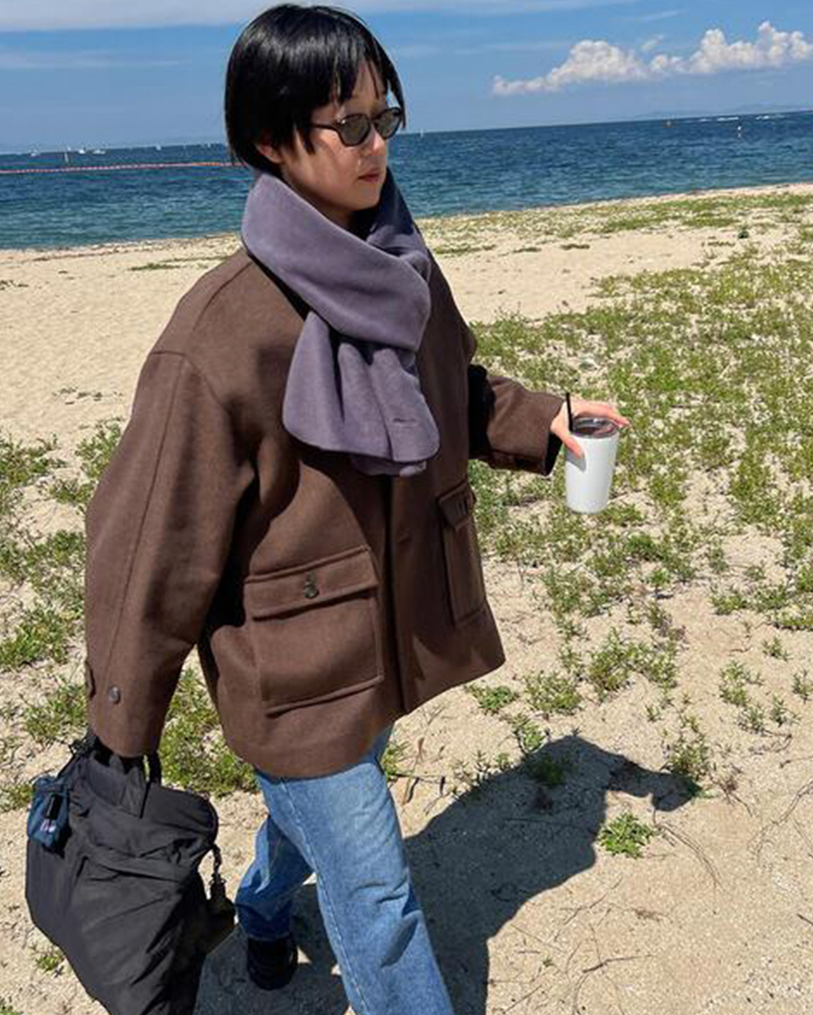 8回再販](ORIGINAL) フリースマフラー | ファッション通販サイト NUGU