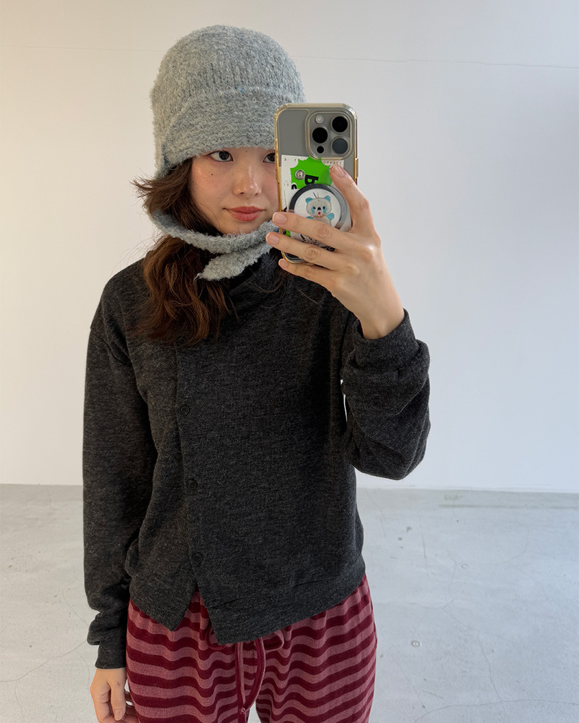 ニットイヤーマフニット帽 | ファッション通販サイト NUGU
