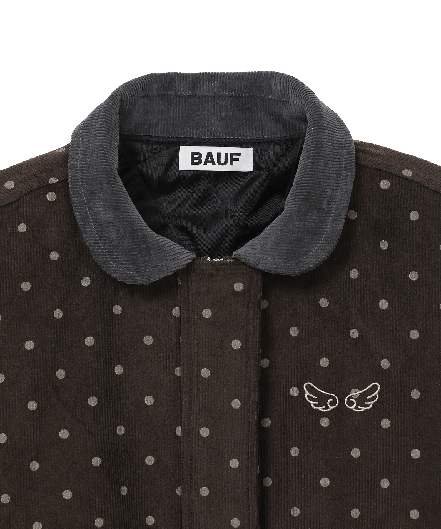 ドットコーデュロイジャケット【ブラウン】 | ファッション通販サイト NUGU