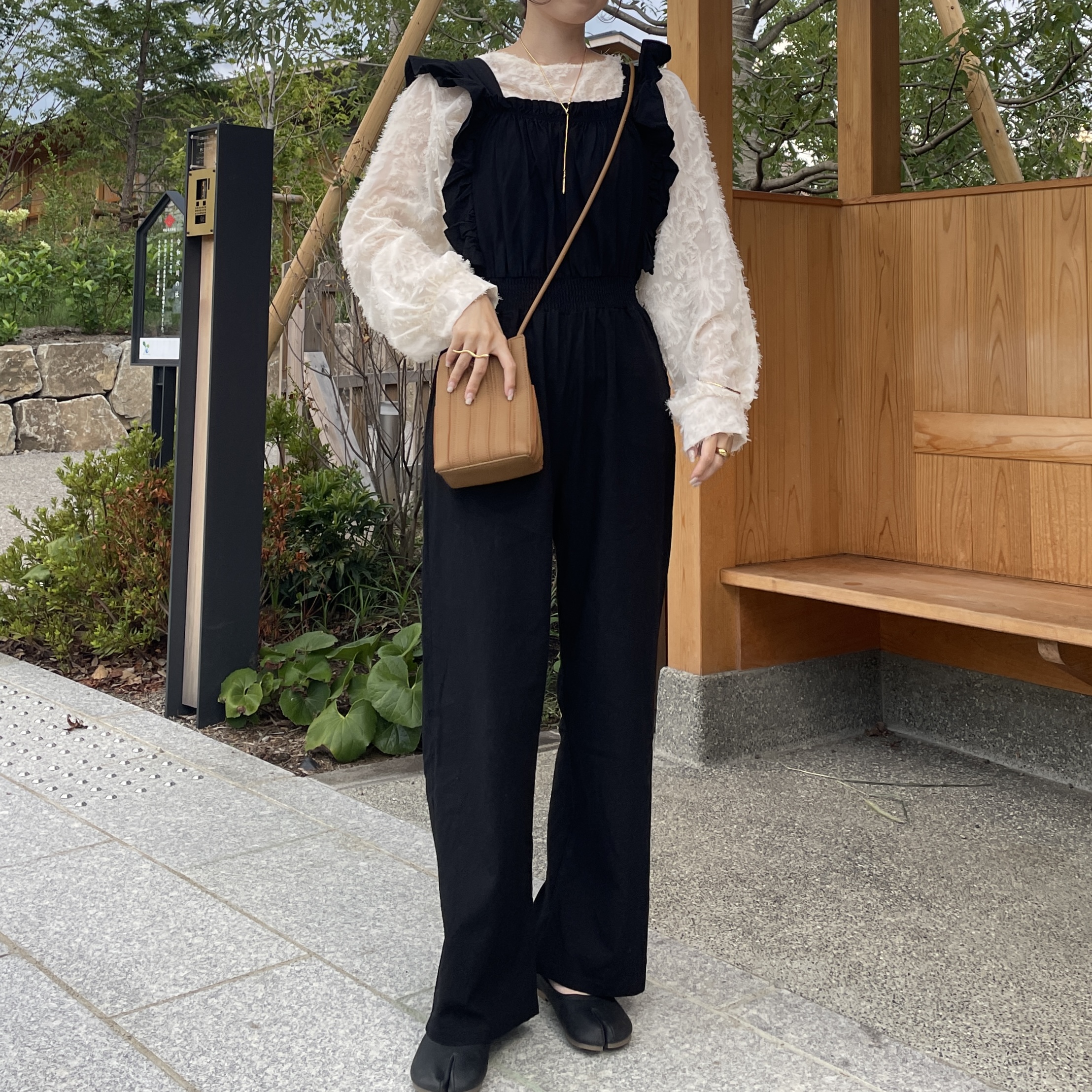 フリルジャンプスーツ | ファッション通販サイト NUGU