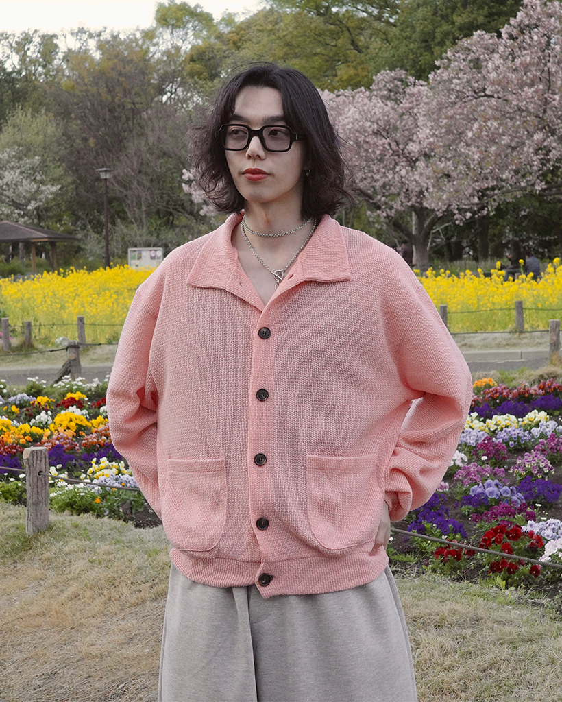 ユニセックス)夏ヴィンテージニットカーディガン | ファッション通販
