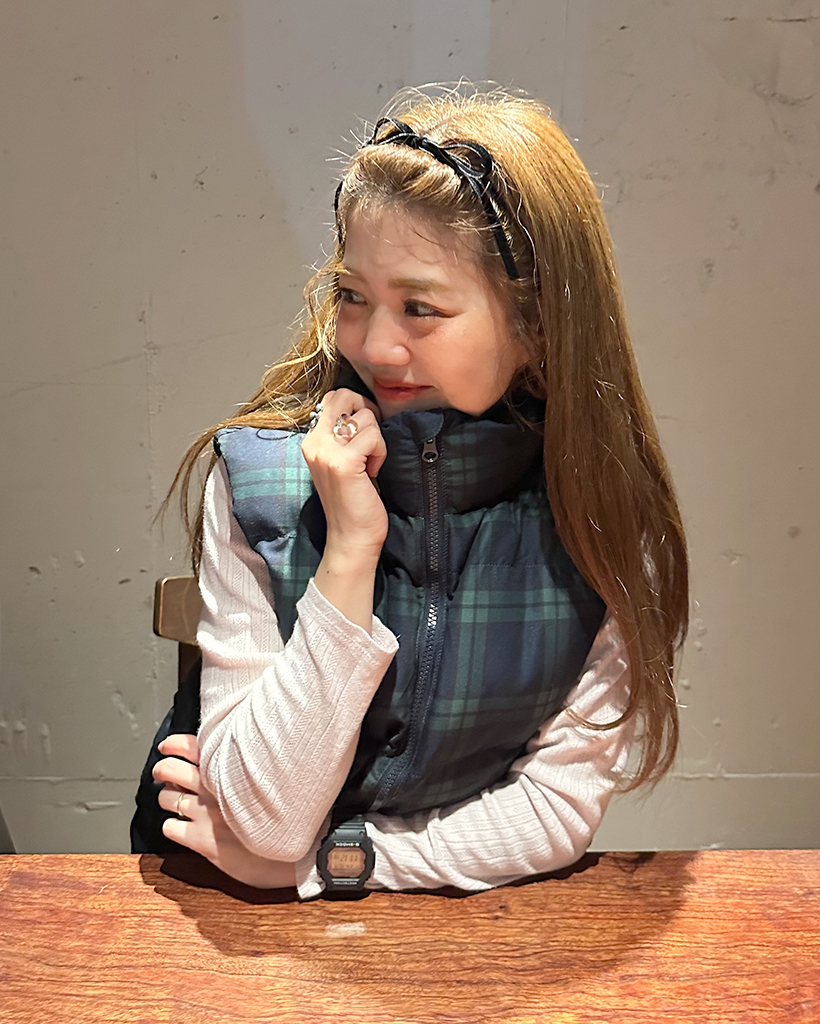 チェックパターンダウンベスト | ファッション通販サイト NUGU