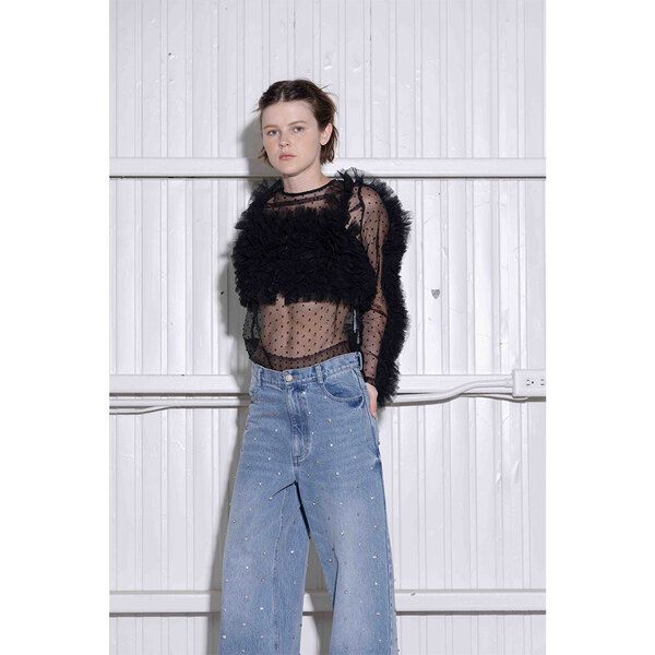 BIBIY. Bibiy. / JEWEL DENIM / Sサイズ MADE | BIBIY. FADED DENIM