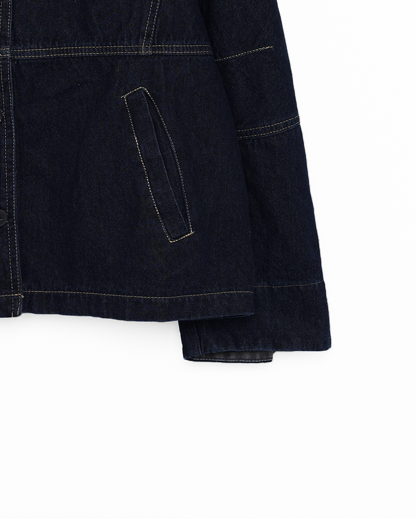 配色カラーデニムワークジャケット | ファッション通販サイト NUGU