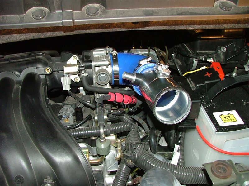 サティスファクション セレナC25 カーボンチャンバーエアインテークKIT