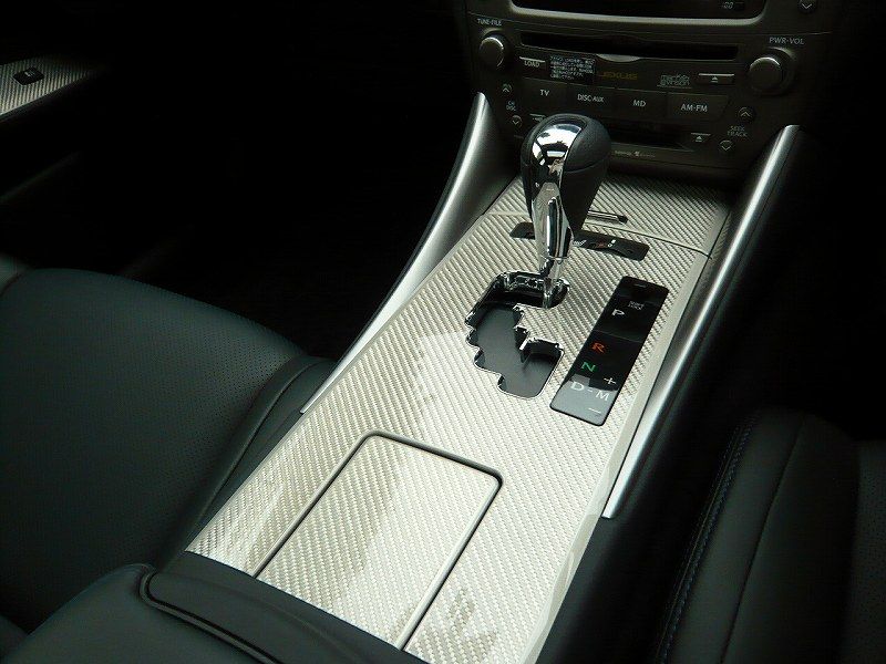 LEXUS純正 室内パネル（シルバリースターリングファイバー） のパーツ