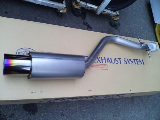 TRUST GReddy パワーエクストリームTI-Rマフラー/PE Ti-R のパーツ