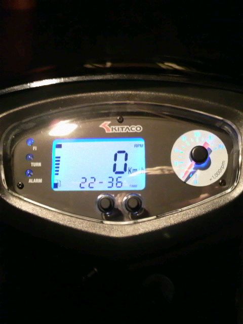 キタコ デジタルスピードメーター のパーツレビュー | アドレスV125G