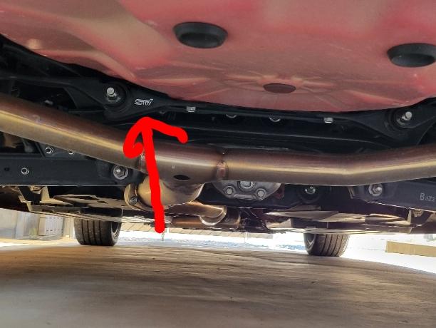 STI フレキシブルサポートサブフレームリヤ のパーツレビュー