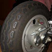 DUNLOP K232 3.75-8 のパーツレビュー | モンキー(ちんぐ｡) | みんカラ