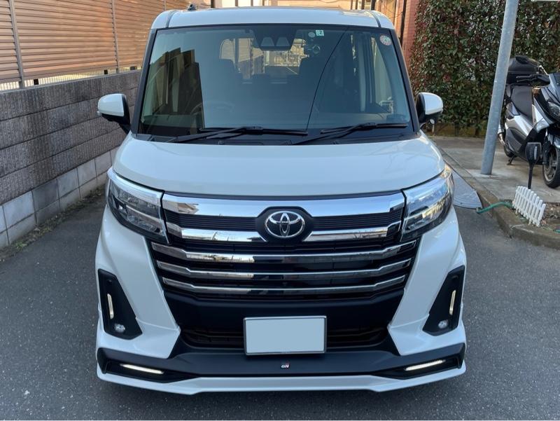 TRD GRフロントバンパーガーニッシュ のパーツレビュー | ルーミー