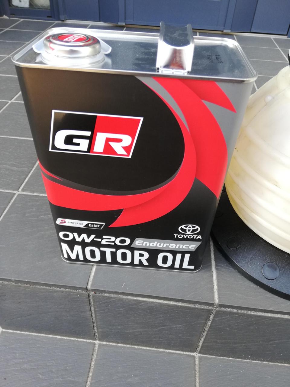 トヨタ(純正) GR MOTOR OIL Endurance 0W-20 のパーツレビュー