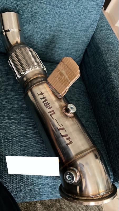 ナガホリレーシング ダウンパイプ のパーツレビュー | スープラ(やぢま