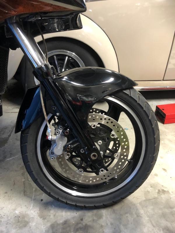 カワサキ(純正) ZZRフロントフェンダー のパーツレビュー | GPZ900R(べ