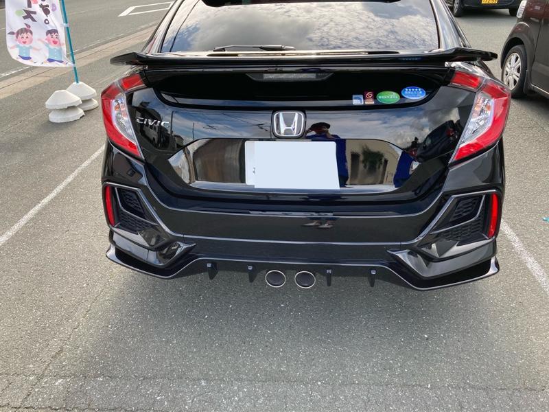 ホンダ(純正) リアスポイラー のパーツレビュー | シビック