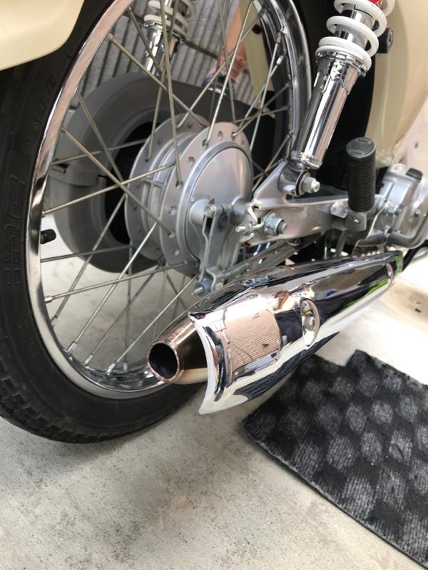 BRD BRDマフラー type-R マフラーヒートガードアンカー付 のパーツ