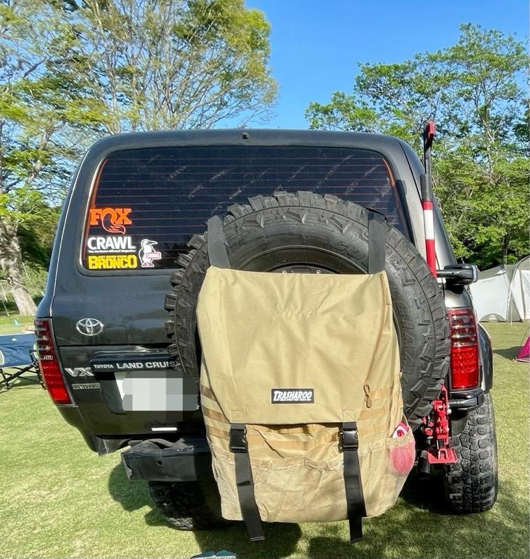 Trasharoo スペアタイヤトラッシュバッグ のパーツレビュー