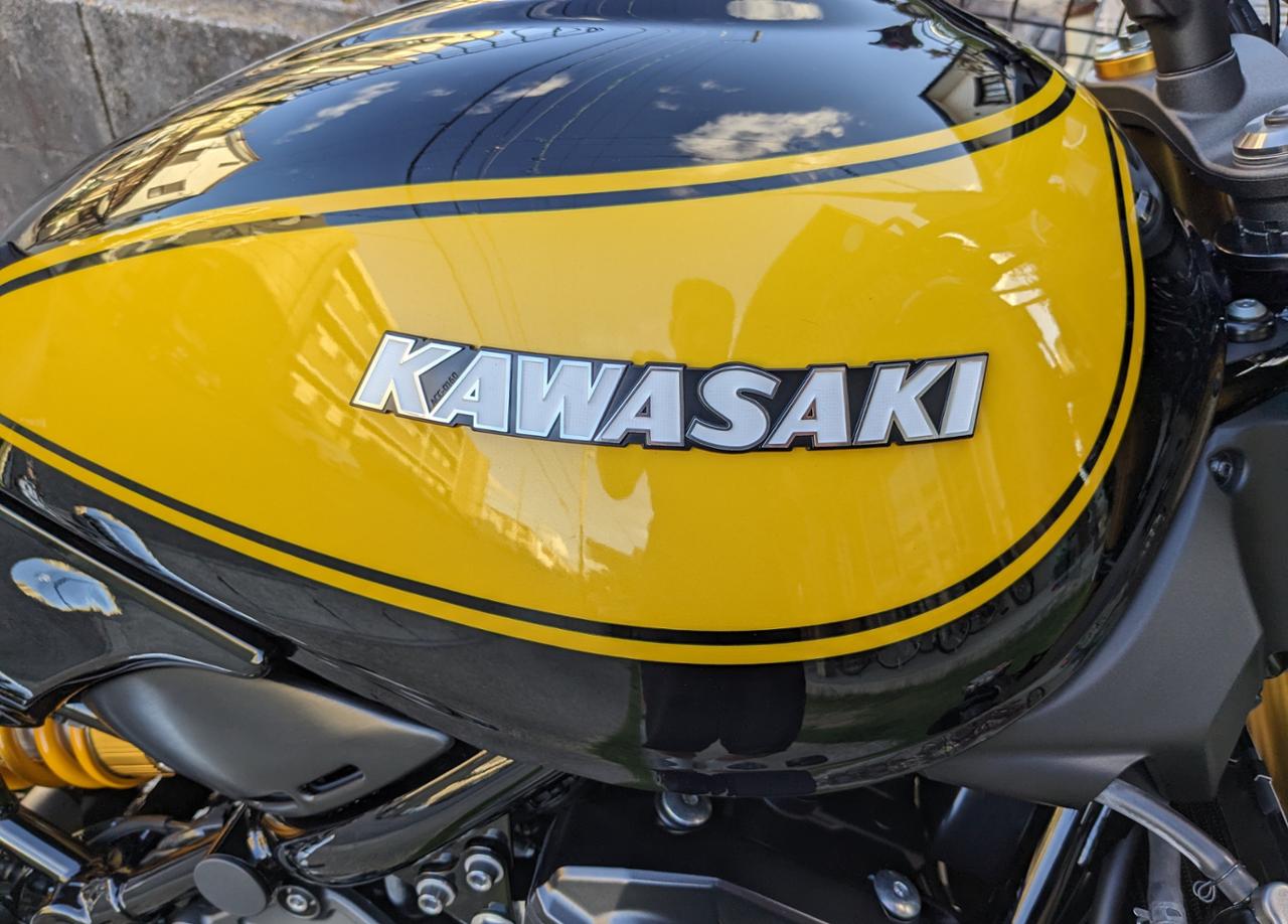 KAWASAKI カワサキ純正タンクエンブレム のパーツレビュー | Z900RS SE