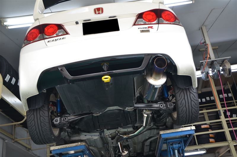 TODA RACING ハイパワーマフラー（ホンダ シビックタイプR・FD2）by