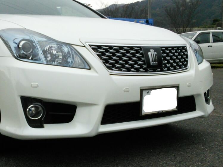 アスリート200後期プリクラッシュ対応グリル交換（トヨタ クラウン