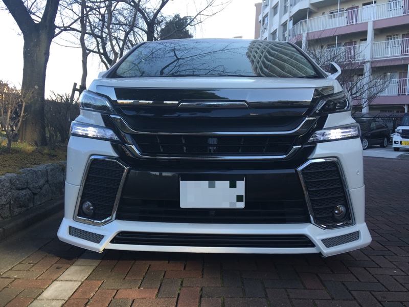 モデリスタグリル・同色塗装（トヨタ ヴェルファイア・30系）by