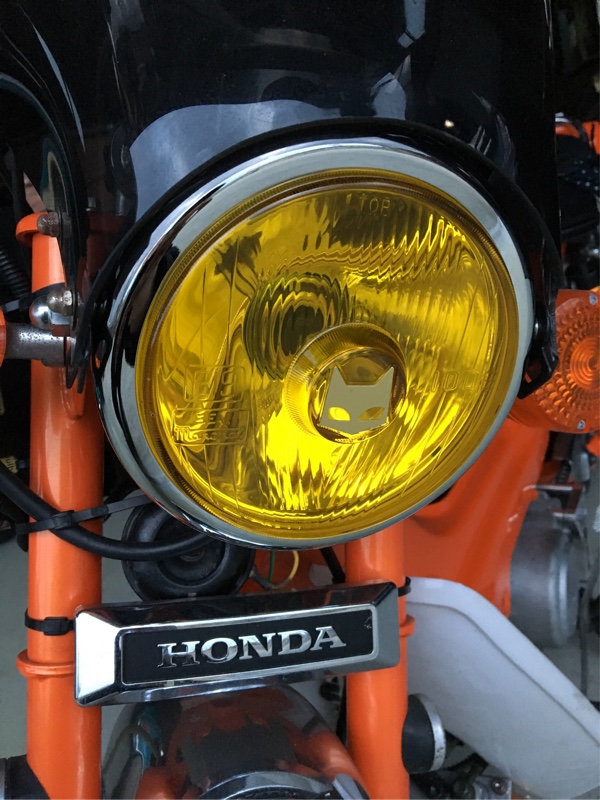 マーシャルライト取り付け（ホンダ シャリー）by ミニコージ - みんカラ