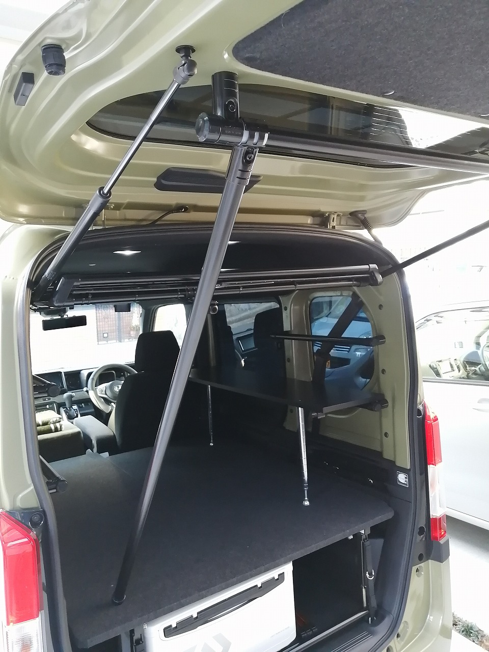 イレクターパイプでいろいろやってみたの巻（ホンダ N-VAN+スタイル