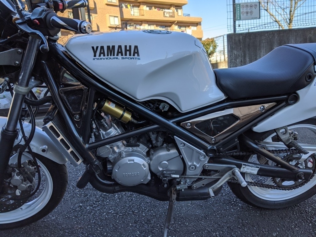 サイド、ネックカバー自作加工（ヤマハ R1-Z）by Dライン - みんカラ