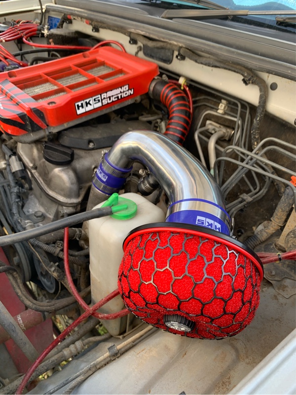 HKSレーシングサクション取り付け！（スズキ ジムニー・JB23W）by JB