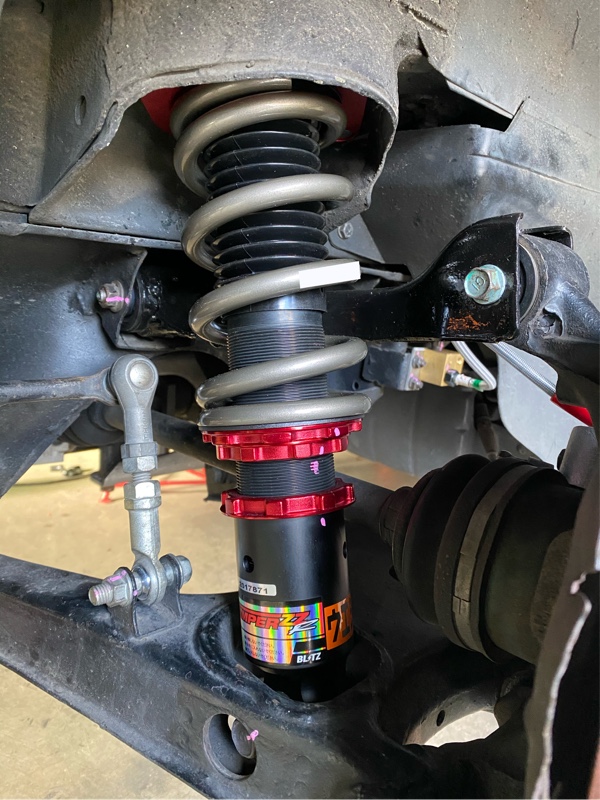 車高調&リアアッパーアーム交換（マツダ ユーノスロードスター・NA）by