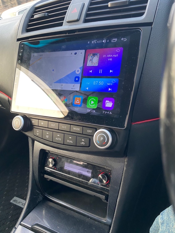 CL7 Androidナビ取り付け②（ホンダ アコード ユーロR・CL7/8/9）by