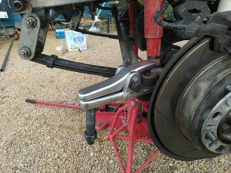 純正流用ハイステア加工（スズキ ジムニー・JA11）by ペガサスマヨ山