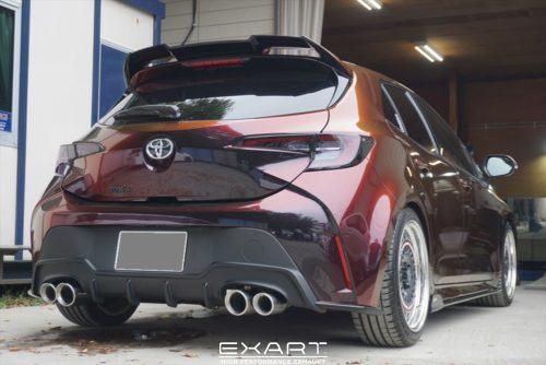 カローラスポーツ ワンオフマフラー製作（トヨタ カローラスポーツ）by