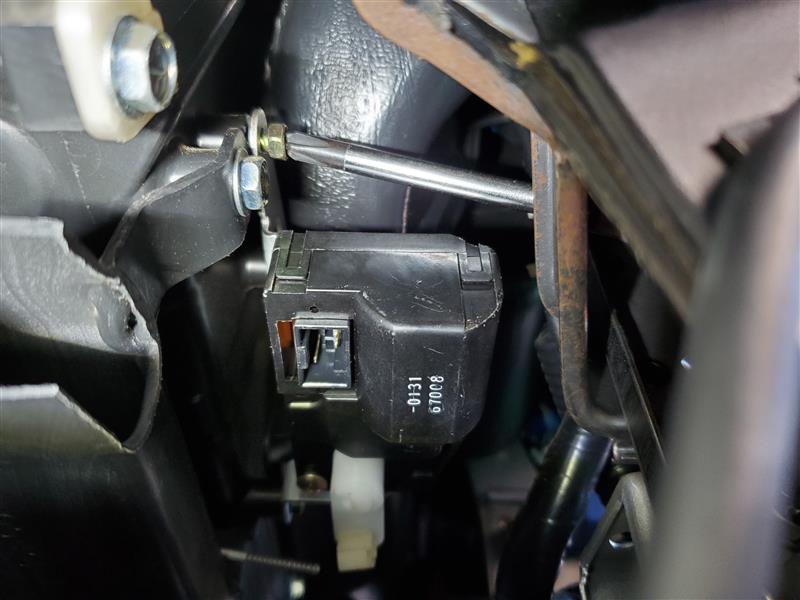 エアミックスアクチュエーター 修理 モーター交換（日産 180SX・RS13