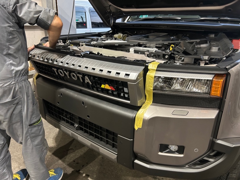 フロントグリルをZX仕様に（トヨタ ランドクルーザー250・250系）by