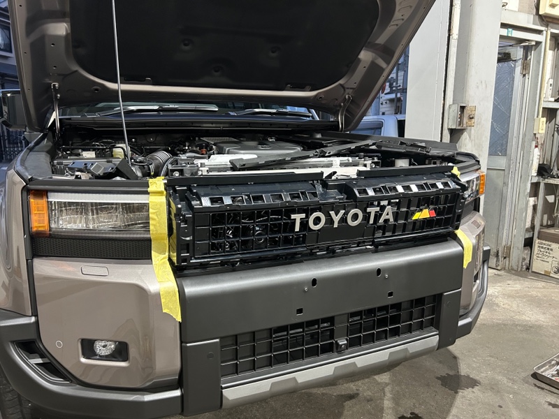 フロントグリルをZX仕様に（トヨタ ランドクルーザー250・250系）by