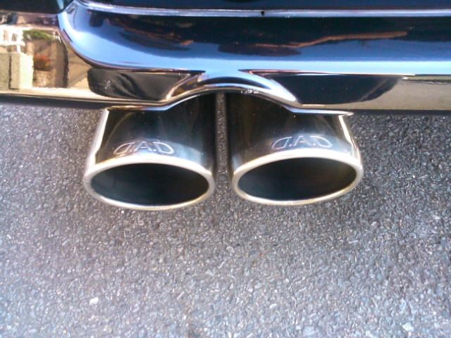 D.A.D / GARSON ギャルソン マフラーカッター のパーツレビュー