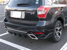 STI リヤアンダースポイラー のパーツレビュー | フォレスター(gen610